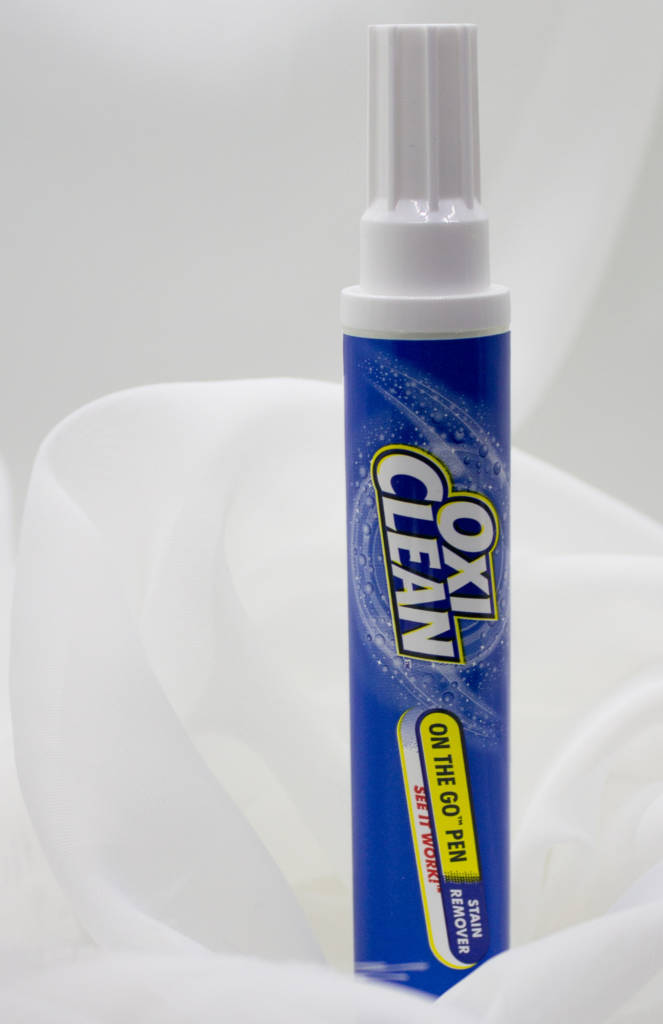 OxiClean stain remover pen for tackling fresh stains on the go.